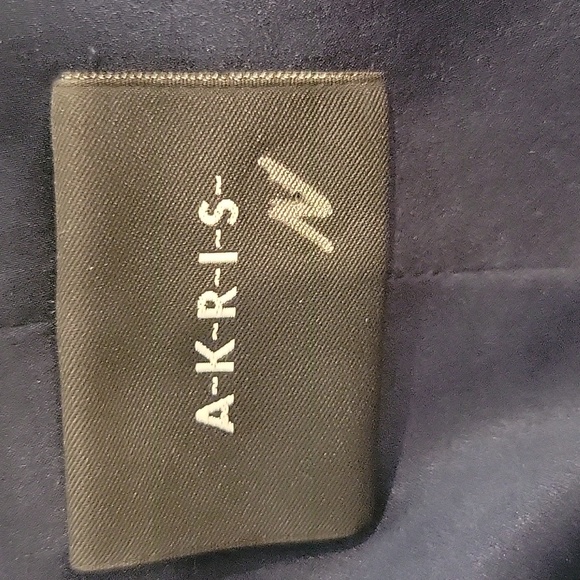 Arkis Navy Silk Evening Jacket - Picture 7 of 14